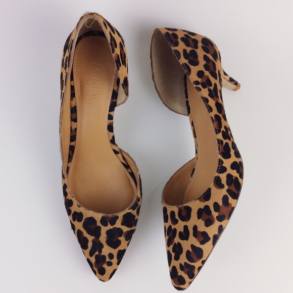 J. Crew Factory Shoes - JCrew Factory leopard pumps